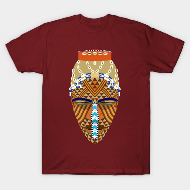 African mask T-Shirt by tuditees
